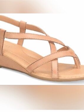 Born Women's Strappy Sandal in Tan